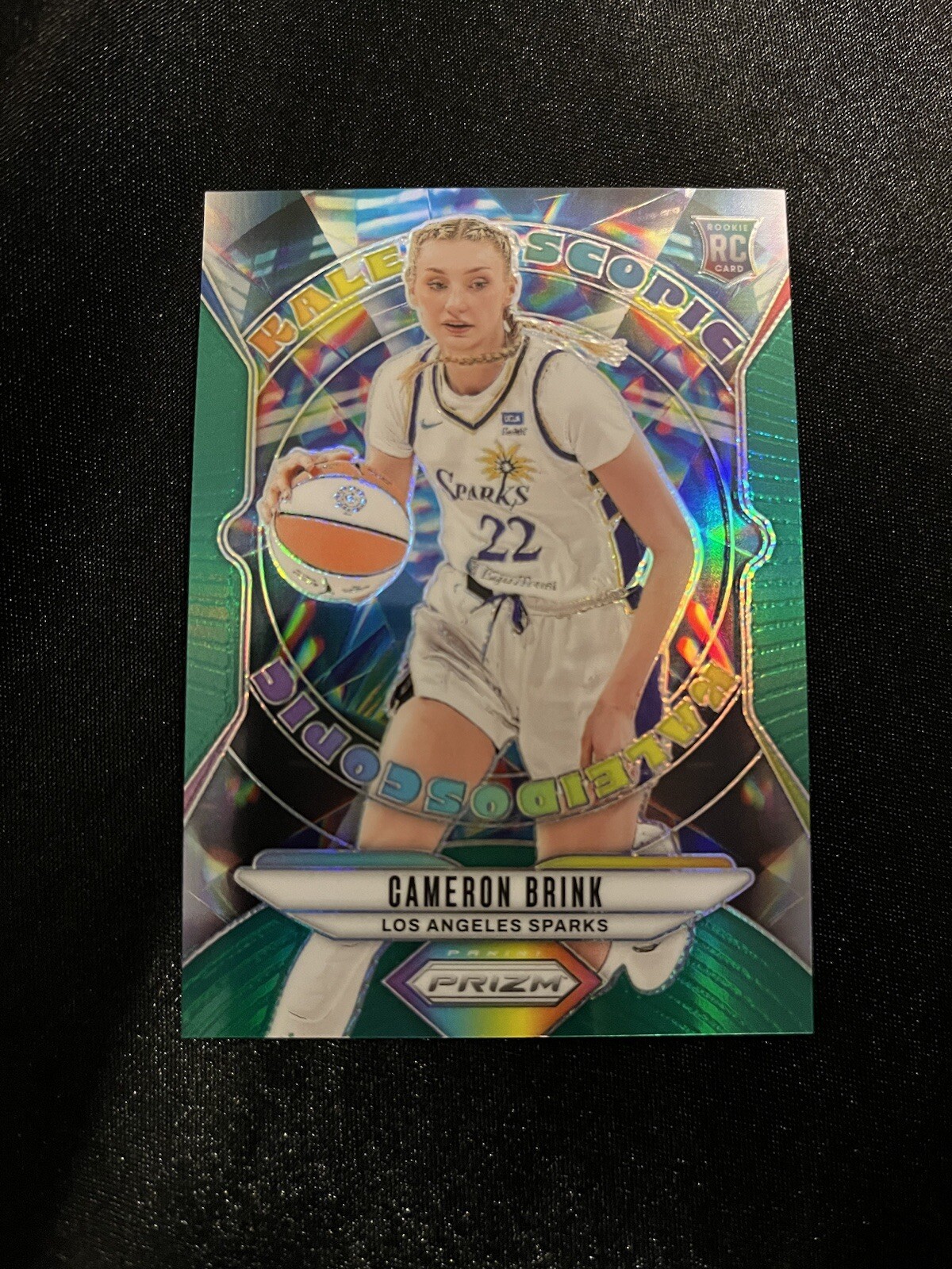 2024 PANINI PRIZM WNBA Cameron Brink GREEN KALEIDOSCOPIC Prizm RC