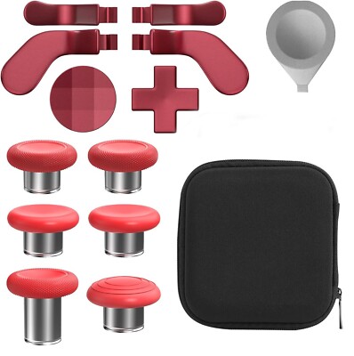 Elite Series 2 Controller Accessories, 13 in 1 Metal Thumbsticks for Xbox One El