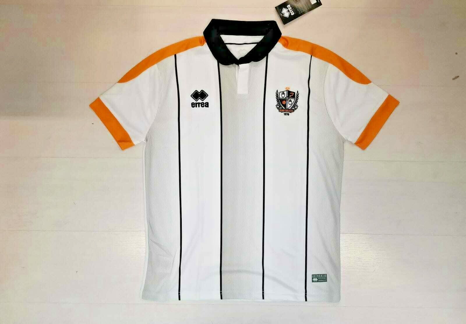 2560/219 Errea Port Vale Home Match Shirt 2017/18 T-Shirt