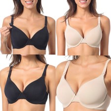 Front Buckles Nursing Bra Maternity Breastfeeding Pregnant Plus Size Underwear