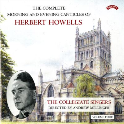 THE COMPLETE MORNING AND EVENING CANTICLES OF HERBERT HOWELLS, VOL. 4 NEW CD