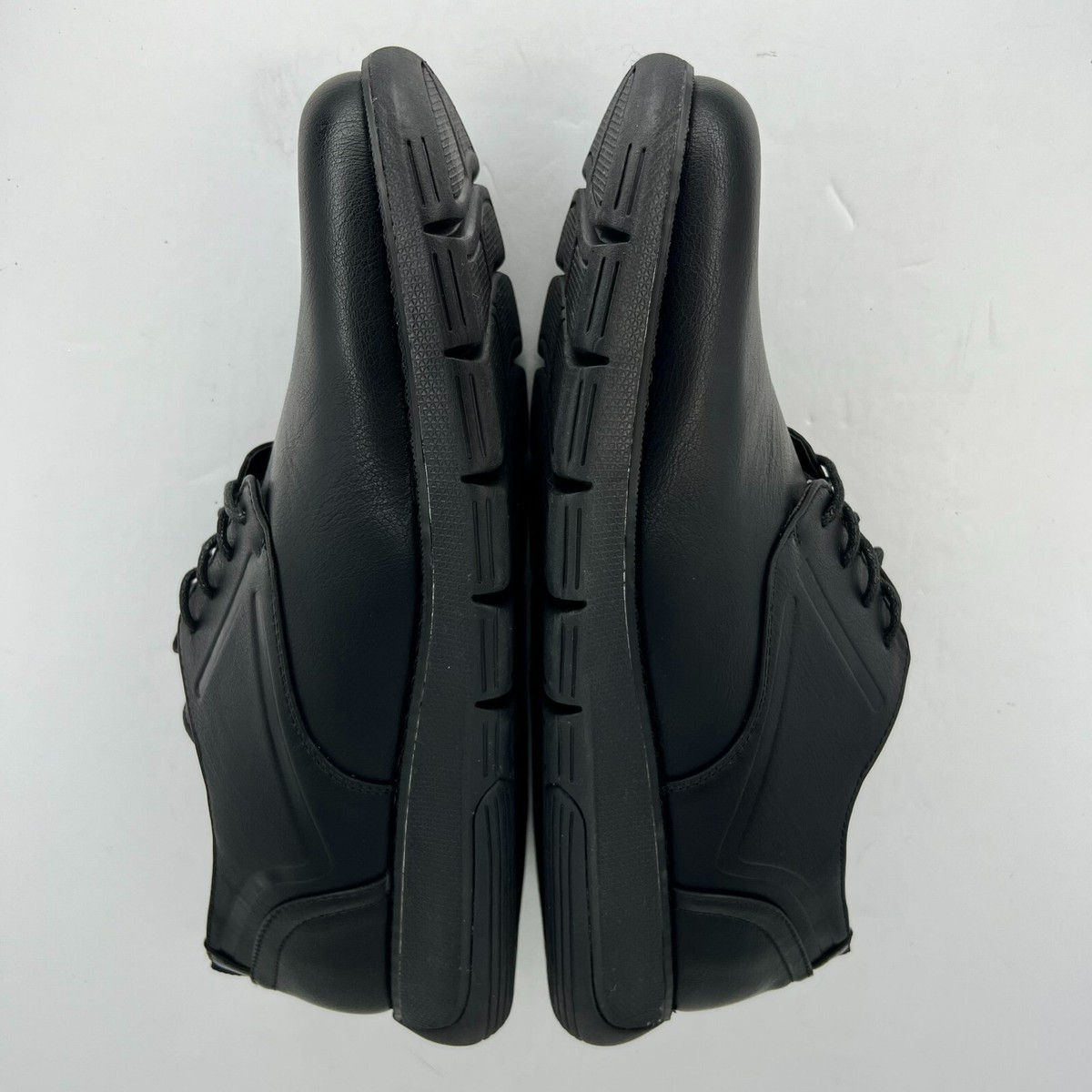 Nautica Mens Ajax Black LowTop LaceUp Man Made Leather Size  display picture 2