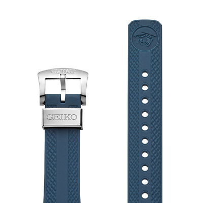 Seiko 20mm Blue Watch Band for Prospex Captain Wilard Sumo
