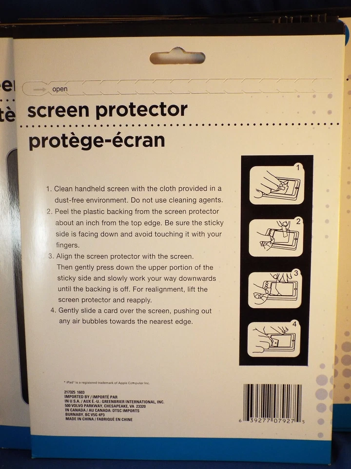 Lot of 30 Screen Protector Ipad 217325 1603 - Image 3 of 3