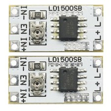 2PCS Constant Current Led Driver DC 3-6V 28-1500mA Adjustable Output Current ...