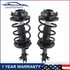 Pair(2) Front LH RH Struts Shocks & Coil Springs For 2001-2006 Hyundai Santa Fe