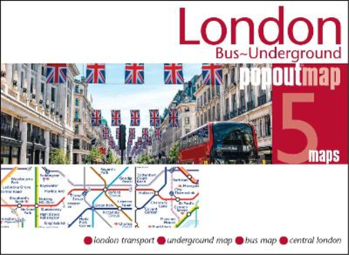London Bus and Underground PopOut Map (Map) PopOut Maps