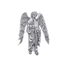 Archangel Raphael 925 Sterling Silver Pendant Fine Angel Saint Religious Jewelry