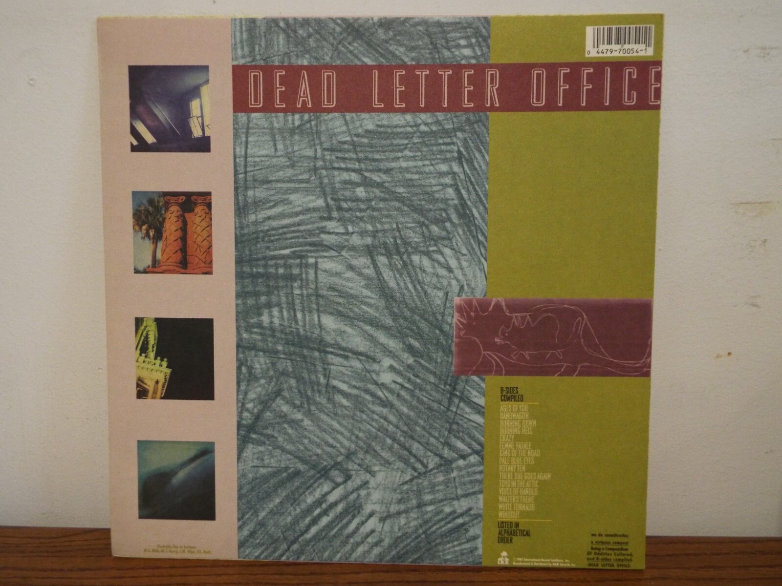 REM DEAD LETTER OFFICE 1987 LP VINYL ALBUM eBay