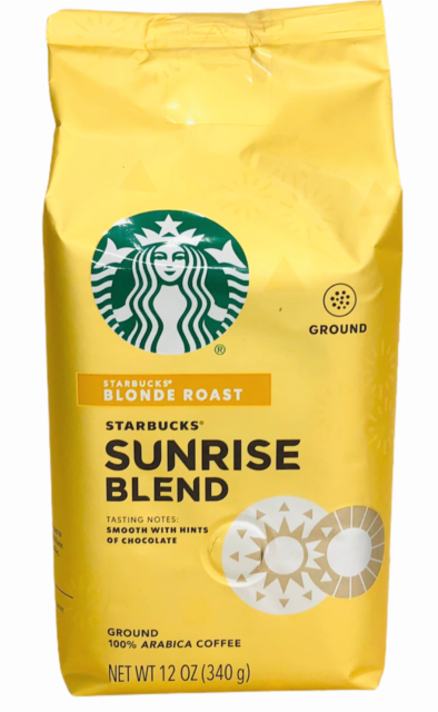 Starbucks Blonde Sunrise Blend Ground 