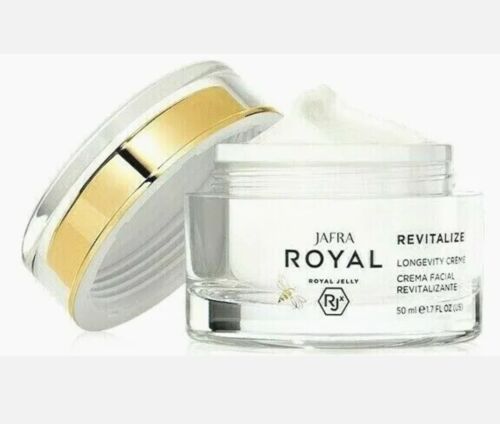 Jafra Royal Jelly Revitalize Longevity Creme 1.7 oz Crema Facial 50 ml Cream - Picture 1 of 1