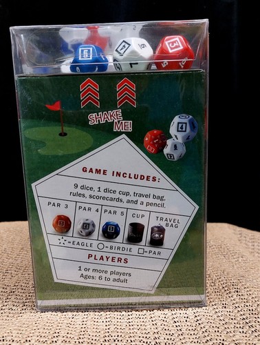 GOLO Golf Game Played with 12-Sided Dice - Fun for the Whole Family - NEW Sealed - Picture 5 of 6