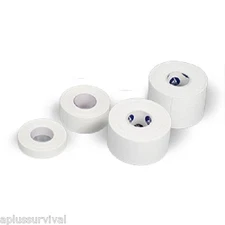 2 Pack White Porous Adhesive Tape 1" x 30' 10 Yards First Aid Emergency Kit