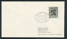 03378) Bahnpost Ovalstempel Hannover - Bremen ZUG 03172, Brief 1977