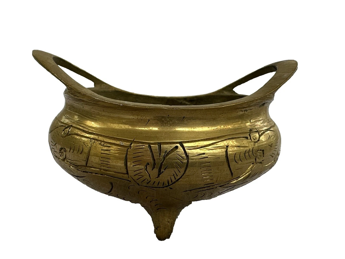 黄铜1850-1899 年中国香炉| eBay
