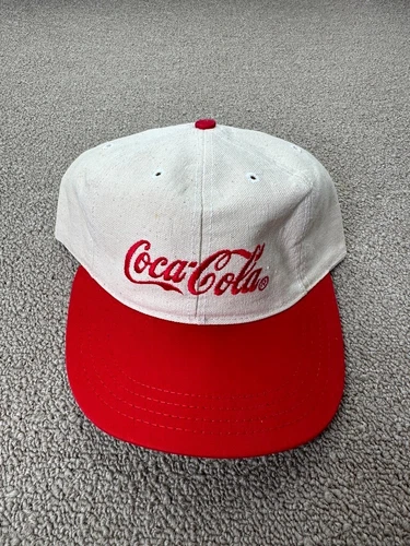 Coca Cola Hat Louisville MFG Snapback Cap Coke Advertising Promo VTG