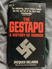 The Gestapo: A History of Horror by Jacques Delarue (1965, Dell Vtg Paperback)