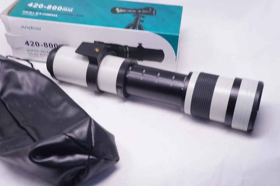 Micro M4/3 Olympus Panasonic DSLR DIGITAL fit 420 800mm zoom lens OM-3 OM-1 et - Image 4 of 4