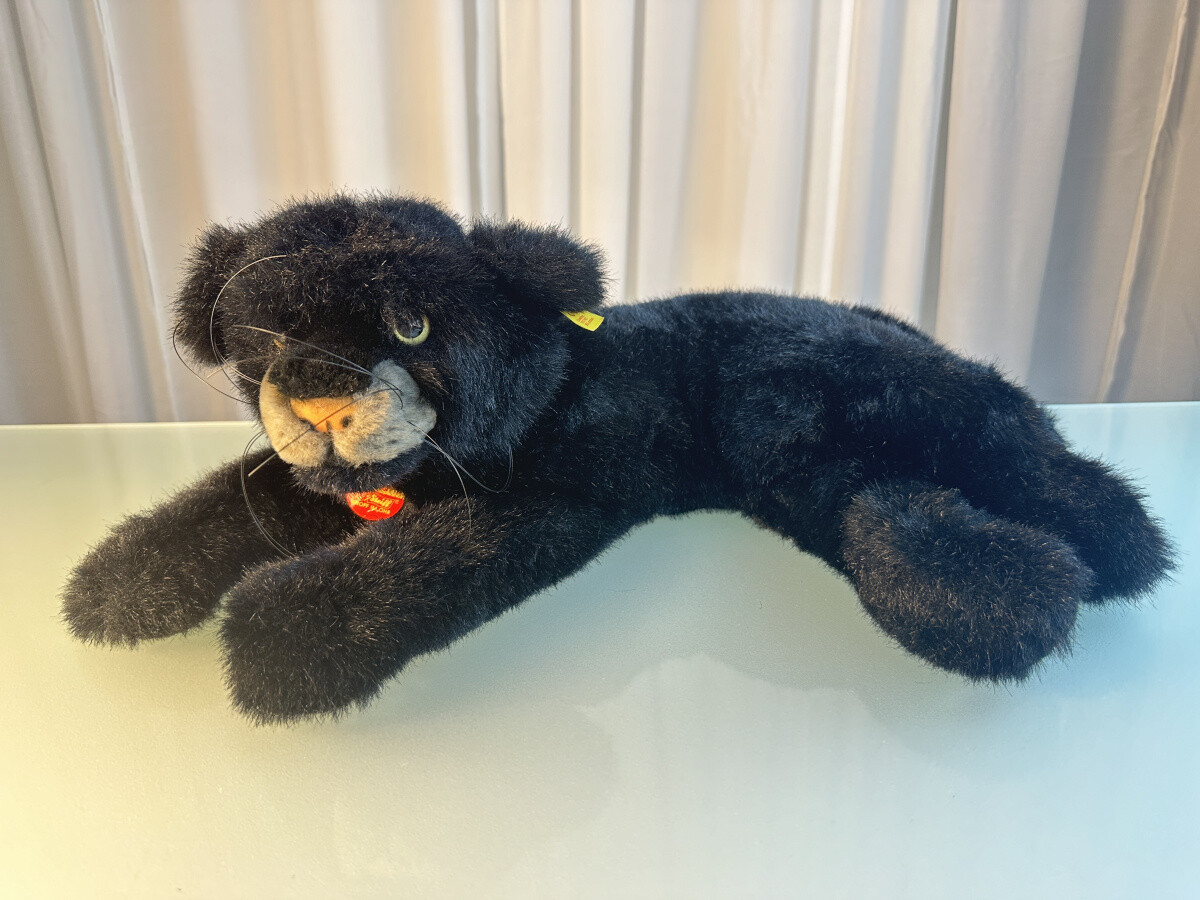 Steiff Animal 103889 - Black Panther Eco - 57 cm Long Top