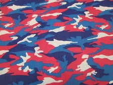 CAMO ALL AMERICAN - Windham Fabrics - 1/2 YARD - 100 Cotton - NICE  