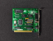 ATI Small Wonder Graphics 18701 Vintage Retro 64kb 8bit ISA CGA MDA Video Card