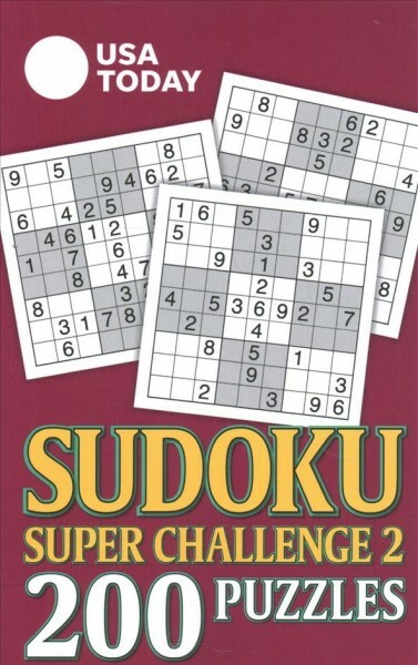 USA TODAY Sudoku Super Challenge 2 : 200 Puzzles by U. S ...