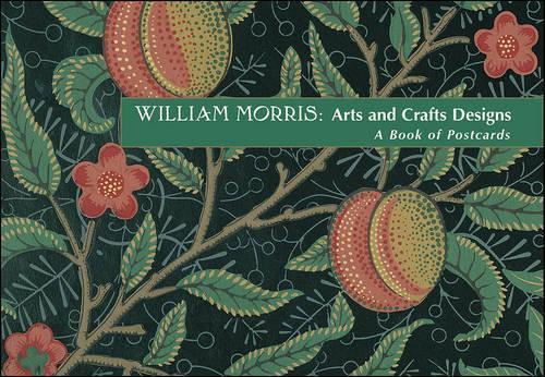 William Morris Arts And Crafts Designs Book Of Postcards (us Import)