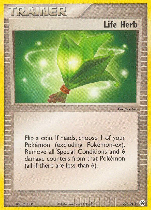 Pokemon Life Herb (90/109) Hidden Legends LP