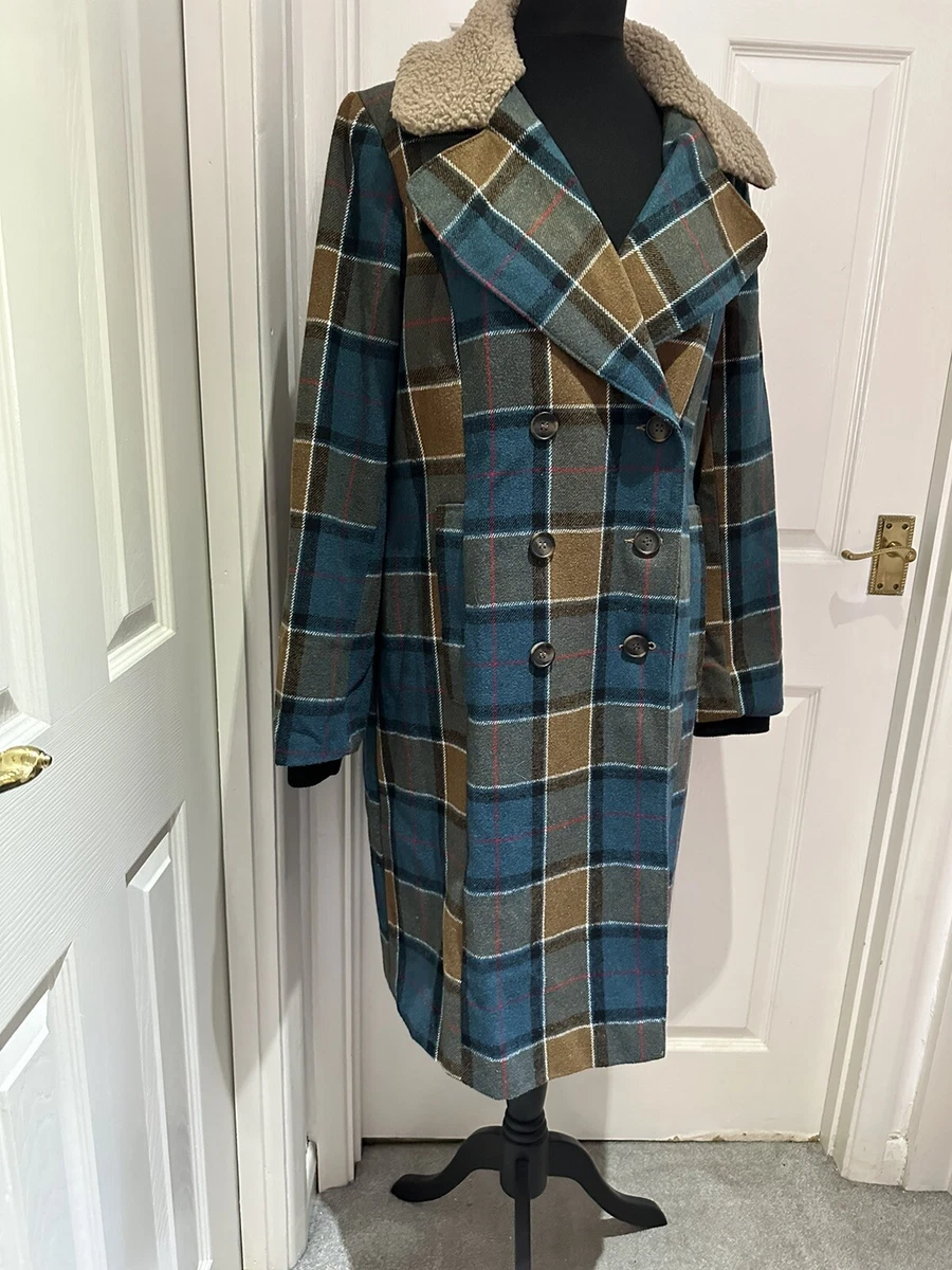 Cos shop checked coat