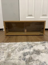 Vintage Audio Craft CD Holder Storage Wooden Display Case