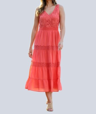 Designer Spitzen Kleid  Alba Moda Größe 40  NEU