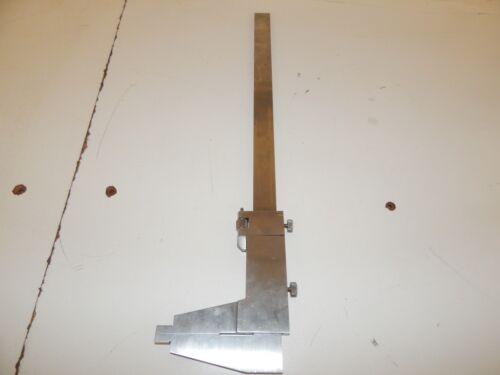 ^^ FOWLER VERNIER CALIPER 0-12" 3" JAWS (QBE55) - Picture 8 of 9