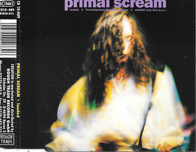 PRIMAL SCREAM - Loaded 3'' Inch CD SINGLE 3TR Downtempo 1990 Germany