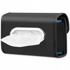 Extra Large Car Tissue Holder - PU Leather Tissue Box Cover