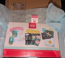 STAMPIN UP Paper Pumpkin Change Is Beautiful Card Kit W/Stamps  Ink NEW