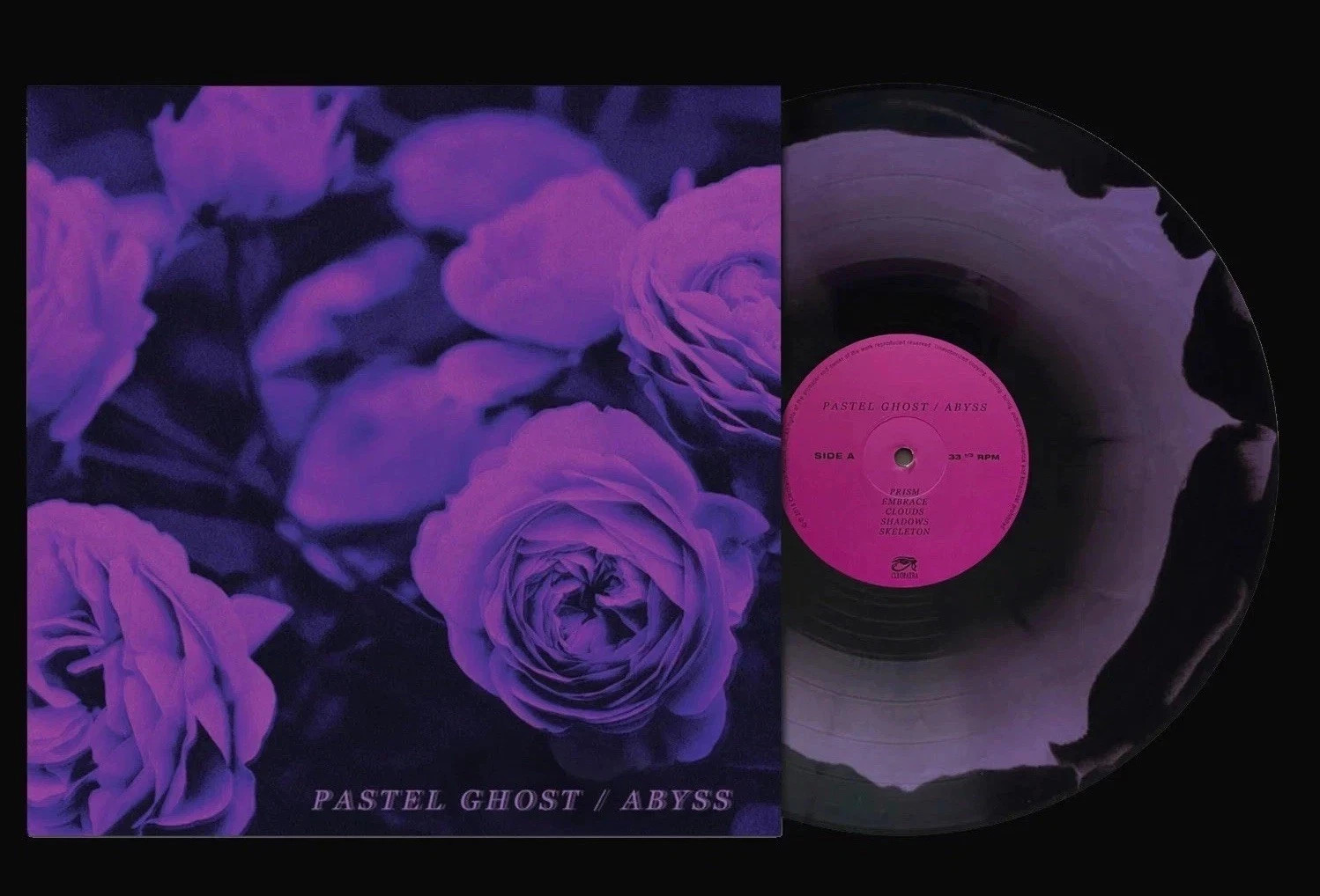 x/500 Hand #'d Purple Smash Vinyl LP Abyss Pastel Ghost VV New Mint Electronic
