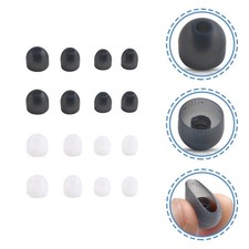 8 Pairs Comfortable Silicone Tips Earphone Accessories Replacement Earbud Small