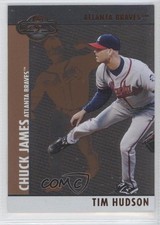 2008 Topps Co-Signers Silver Bronze 87/300 Tim Hudson Chuck James #037 xz4