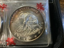 Golden State Mint 999 Oz. Silver Bullion ~ Beautiful Toning ✨ 0.05 per troy oz
