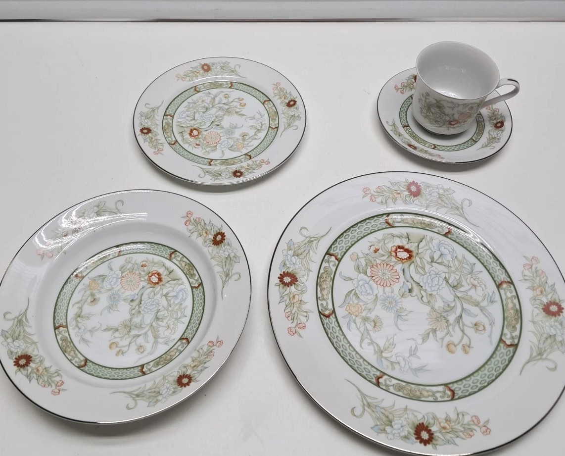 Ting Green Asian Floral Japan