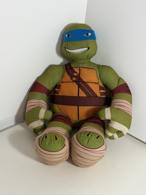 Teenage Mutant Ninja Turtles LEONARDO 17'' Plush Practice Pals Talking Toy TMNT