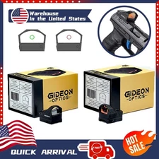 Gideon Optics Alpha 1x27mm3MOA Center Dot Red/Green Circle Dot Sight For RMR Cut