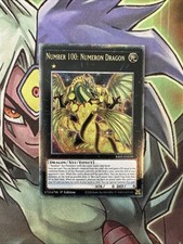 RA01-DE039 Nummer 100: Numeron Dragon Quarter Century 1. Auflage NM Yugioh Karte