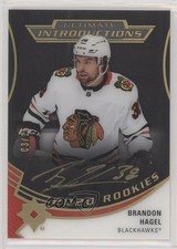 2020 Ultimate Collection Introductions Onyx Black 3/15 Brandon Hagel Auto 0tz1