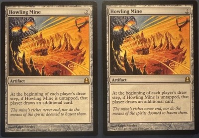 MTG Magic the Gathering Howling Mine (251/320) Commander NM