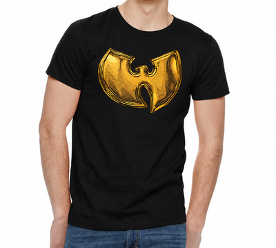 WU-TANG CLAN ''W'' LOGO GZA-RZA-ODB Yellow T-Shirt NEW