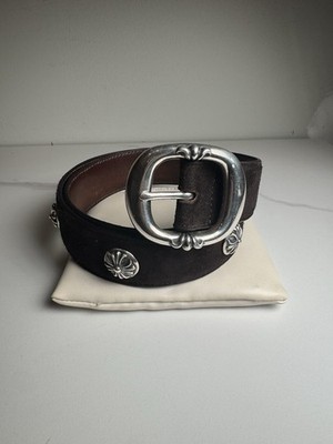 Chrome Hearts Velvet Studded Gunslinger Belt | eBay