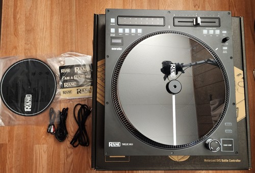 MINT Rane DJ Twelve MKII Motorized DJ Turntable w/All Accessories & Box