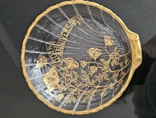50th Anniversary Gift Gold Trinket Dish Scallop Soap Candy 