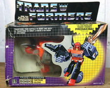 Transformers G1 Tantrum 1986 in BOX Vintage Hasbro Canadian Variant NICE G9